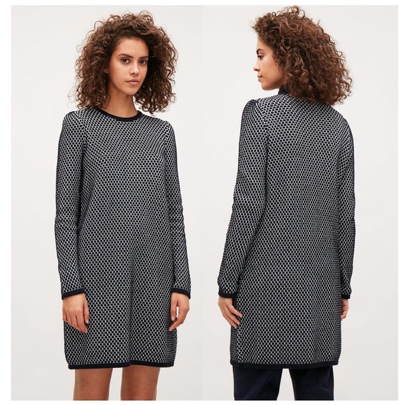 COS Honeycomb Sweater Dress - Brand New Without Tag - Picture 6 of 6